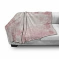 thumbnail image 3 of Nature Soft Flannel Fleece Throw Blanket, Cherry Blossoms Pattern in Shabby Form Style Flourish Themed Artwork Print, Cozy Plush for Indoor and Outdoor Use, 50" x 60", Pink, by Ambesonne, 3 of 6