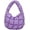 Purple, variant on Quilted Shoulder Bags for Women Designer Pleated Cloud Bag Mini Famle Versatile Small Handbag Women's Cross Bag Tote