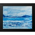 thumbnail image 2 of Ritter, Gina 14x12 Black Modern Framed Museum Art Print Titled - Ocean Wave Kaneohe, 2 of 5