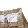 thumbnail image 6 of Bienzoe Boy's Cotton Adjustable Waist School Uniforms Pants Khaki 16, 6 of 9