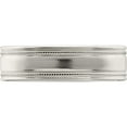 thumbnail image 4 of Sterling Silver Ss 6mm Polished Fancy Band Size 9 Made In United States qwb114-9, 4 of 5