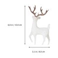 thumbnail image 5 of Gymnture christmas 2pcs Christmas Reindeer Woodland Figurines Desktop Decoration, 5 of 10