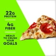 thumbnail image 5 of Vital Pursuit High Protein Personal Three Meat Pizza with Cauliflower Crust Frozen Food, Air Fryer Ready Dinner Meal, 6.5 oz (Frozen), 5 of 13
