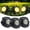 Warm White light, variant on Solar Rock Landscape Lights, 3-Pack LEDs Fake Stone Solar Lights for Garden Pathways, Waterproof IP65 Outdoor Ground Lighting with Auto On/Off