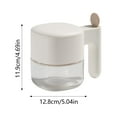 thumbnail image 2 of Empty Glass Seasoning Containers Canisters with Lids and Spoons for Kitchen Counter Storage Solutions - Airtight Cooks Jars, 2 of 3