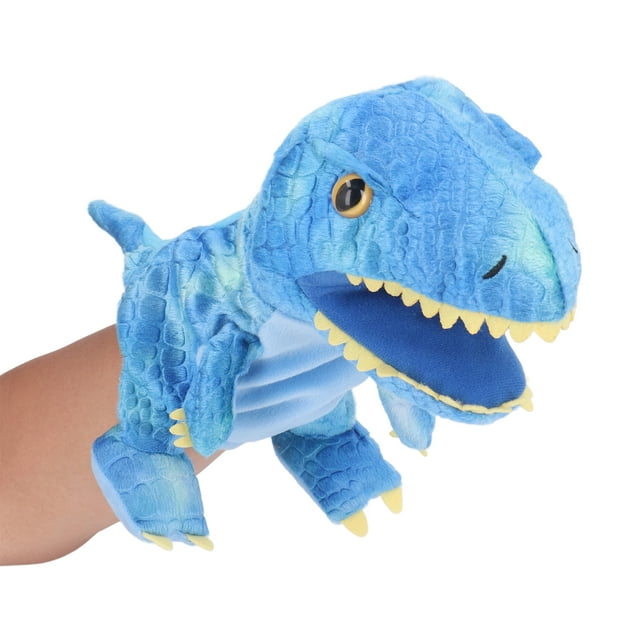Plush Dinosaur Hand Toy Soft Open Movable Mouth For Creative Role Play Gift For Children And Adults