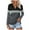 Black-B, variant on Women's Long Sleeve Polo Shirts V Neck Tunic Tops Dressy Casual Solid Basic Tees Loose Collar Blouse 2025