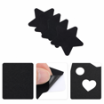thumbnail image 3 of Unique Bargains 4 Pcs Self-Adhesive Five-pointed Star Durable Nylon Repair Patches 3.15"x3.15" Black, 3 of 4