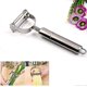 thumbnail image 1 of 2 in 1 Stainless Steel Potato Peeler and Shredder, Grated Carrots, 1 of 5