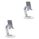 thumbnail image 1 of Inteprter Soporte para teléfono móvil de escritorio de 360 °, tableta plegable, soporte de escritorio ajustable de aleación de aluminio Plata 2Conjunto, 1 of 6
