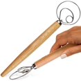 thumbnail image 1 of Set Of 2 Stainless Steel Dough Mixers For Baking Cakes Dessert, 1 of 5