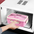 thumbnail image 4 of XYAIYT Microwave Safe Lunch Box with Cutlery Set Leakproof Multi Compartment Design for Easy Meal Prep Portable and Long Lasting Food Storage Container for Work School and Picnic, 4 of 6