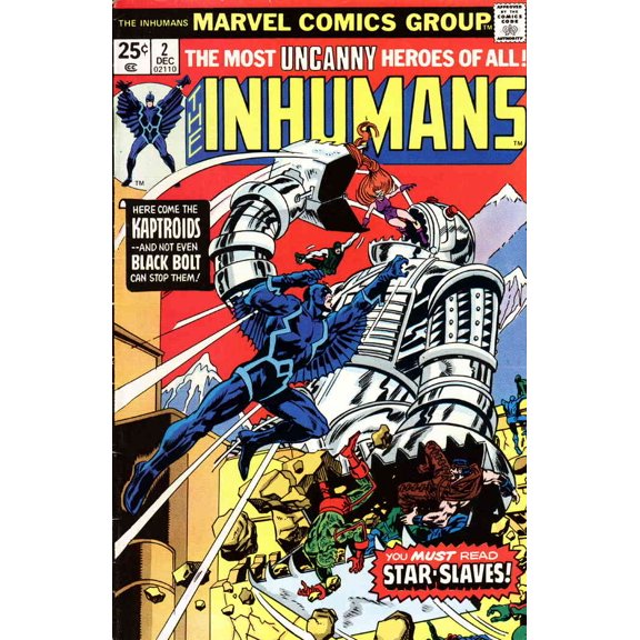 Inhumans, The #2 VF ; Marvel Comic Book