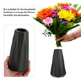 thumbnail image 2 of MasteelfCA Black Color Floral Vase Creative Ceramic Flower Pot Flower Vase Home Decor, 2 of 8