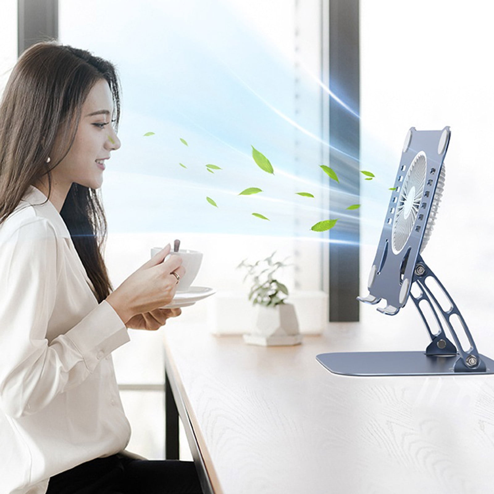 Tizuqe Notebook Cooler Stand Desktop Cooling Fan Laptop Radiator High Speed Fan Cooler Holder Support 10kg Lap Universal