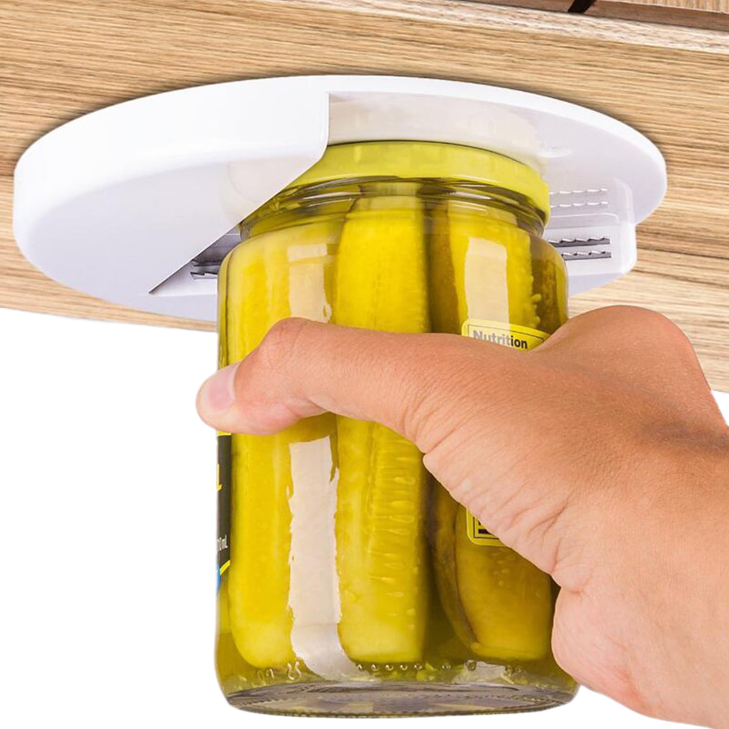 Jar Opener Original Under Cabinet Lid Opener Any Lid for Arthritis Seniors 