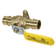 thumbnail image 3 of 10 Pcs XFITTING Pex A 3/4 Inch x 3/4 Inch Pex A Ball Valve with Drop Ear, 201-3-10=10XX, 3 of 5
