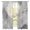 Black, Gray, Silver, variant on Teal Palm Leaves Sheer Curtains 84 Inches Long, Summer Tropical Plants Botanical Light Filtering Window Curtains for Living Room/Bedroom, Rod Pocket Voile Sheer Curtain Drapes, 52"W x 84"L, 2 Panels