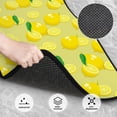 thumbnail image 3 of Lsque Tapis de Sol 4 Pcs Imprimé Citrons Brillants, Doublures en Caoutchouc Résistantes, Design Antidérapant, Protection Automobile Toutes Saisons, Véhicules, Voitures, Camions et SUV, 3 of 7