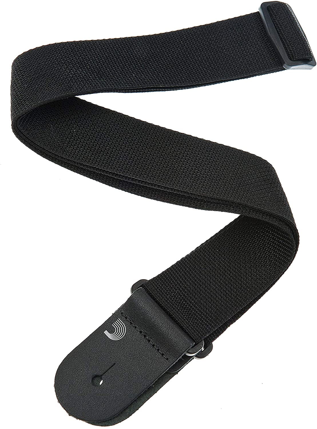 マーチンギター　レザーストラップ　Planet Wavesストラップ用紐 Planet Waves by D'Addario 50SB00 Woven SeatBelt Black ギター