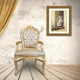 thumbnail image 3 of Eggers, Julie 25x32 Gold Ornate Wood Framed with Double Matting Museum Art Print Titled - Italy-Tuscany-Pienza Cat sitting on a window ledge along the streets, 3 of 4