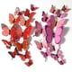 thumbnail image 4 of leyfeng 3D simulación mariposa muebles decoración pegatinas de pared simulación mariposa decoración 3D mariposa pared pegatina DIY, 4 of 8
