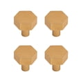 thumbnail image 1 of Era Hexagon Knob 4-Pack Brushed Gold, 1 of 7