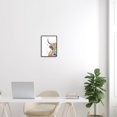 thumbnail image 2 of Vivid Cattle Face Farm Animal Animals & Insects Graphic Art Black Framed Art Print Wall Art, 2 of 7