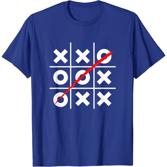 Tic Tac Toe Game Three in Row Traditional Kids Puzzle Game T-Shirt