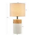thumbnail image 2 of Gracie Mills Amirah Ceramic Table Lamp Artisan Textures Modern Design GRACE-14412, 2 of 3