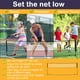 HOMCOM Ensemble de Filet de Tennis de Badminton Portable et Pliable pour Adultes et Enfants avec Sac de Transport Réglable en Hauteur à l'Intérieur, à l'Extérieur, à la Plage, dans la Cour Arrière – image 2 sur 9