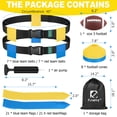 thumbnail image 2 of Set de fútbol con bandera Azuery para 14 jugadores, con 42 banderas, 8 conos y pelota, 2 of 6