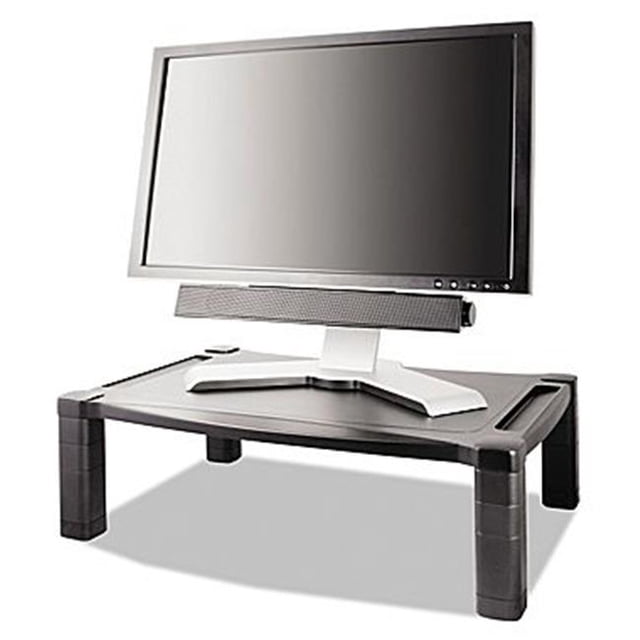 Kantek MS500 Large Deux Niveaux Hauteur Réglable Stand&44; Noir