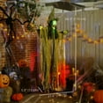 thumbnail image 3 of Outsunny Animated Halloween Decoration, Animatronics Witch, Green, 3 of 10