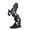 Black, variant on Anti-fade Horse Figurine Precisely Detail Resin Attract Luck Wealth Standing Miniature Horse for Home