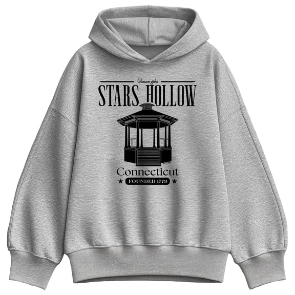 Gilmore Girls - Stars Hollow  - Oversized Fleece Hoodie Sweatshirt