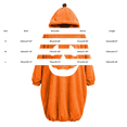 thumbnail image 3 of Ruyelune Blue Unisex Cosplay Pajamas Funny Hooded Halloween Pajamas for Party, Super Soft Flannel Jumpsuit for Men & Women S, 3 of 4