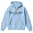 thumbnail image 3 of MHFRRA Sudadera con Capucha, Suave y Cómoda, Ideal para Uso Casual Al Aire Libre y Ropa Deportiva de Estilo Moderno Azul claro, 3 of 3
