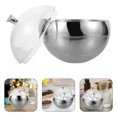 thumbnail image 2 of Cubo de hielo con tapa, doble aislamiento, de acero inoxidable, contenedor para almacenar hielo, 2 of 5