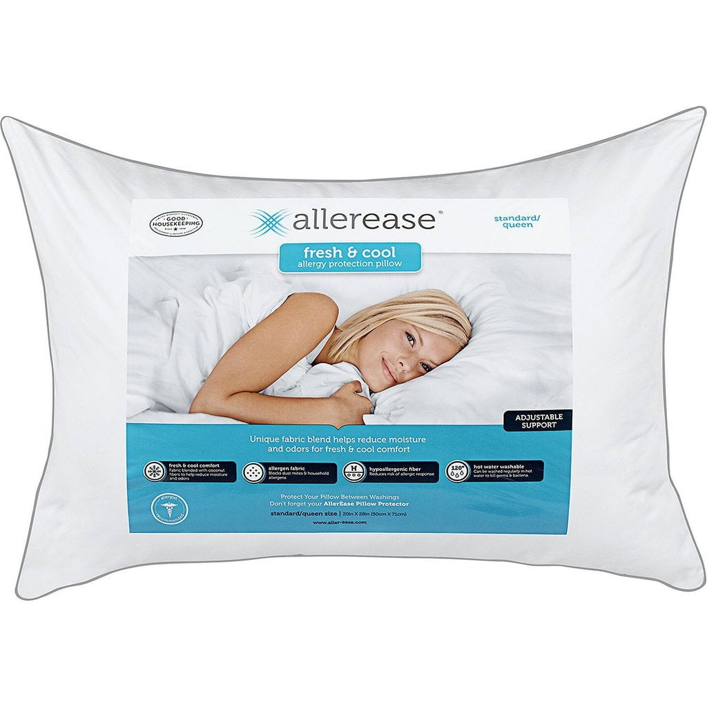 AllerEase Fresh and Cool Allergy Protection Pillow - Walmart.com