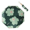 thumbnail image 1 of Folding Umbrella,Flower Pattern Folding Umbrella UV Proof Umbrella Sun Umbrella Enhanced Features, 1 of 12