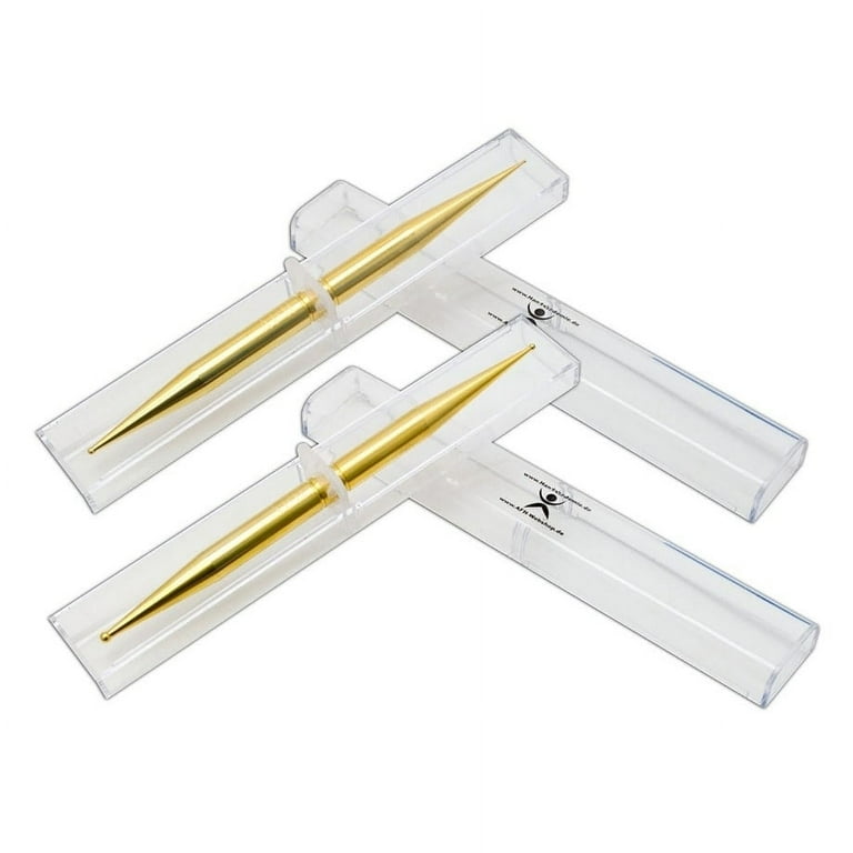 AFH massage stick set, gold plated, w/box, medium/large AFH massage stick set, gold plated, w/box, medium/large