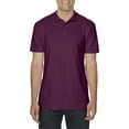 thumbnail image 3 of Gildan Softstyle Mens Short Sleeve Double Pique Polo Shirt, 3 of 3