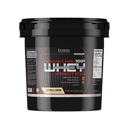 Ultimate Nutrition Prostar 100% Whey Protein Powder - Low Carb and Keto Friendly, Vanilla, 10