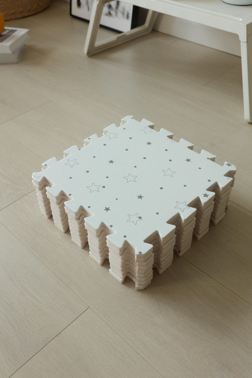 Mainstays Kids Interlocking Foam Mat, 9 interlocking foam tiles kids design 100% EVA