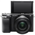 thumbnail image 3 of Sony Pro Alpha ��6100 24.2 Megapixel Mirrorless Camera with Lens, 0.63", 1.97", Black, 3 of 14