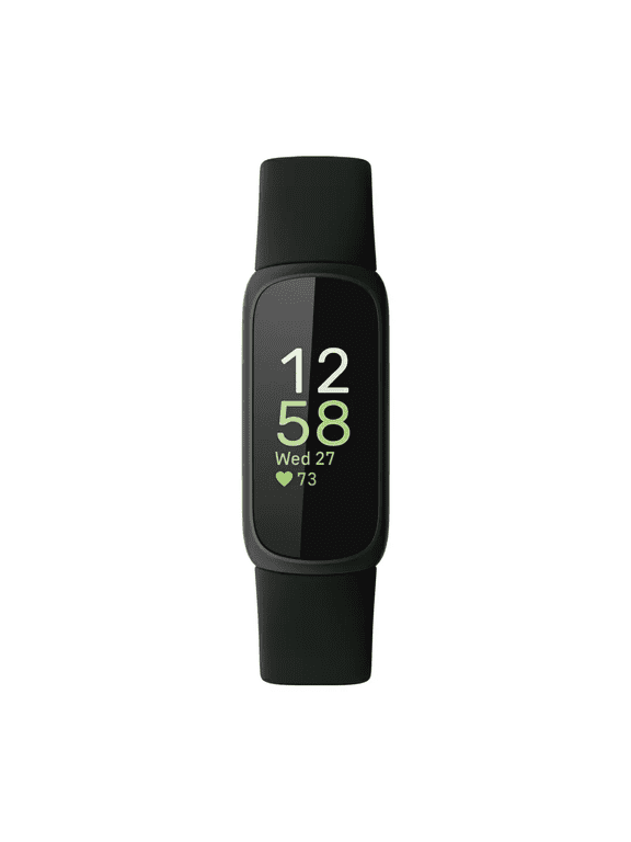 (Open Box) Fitbit Inspire 3 Activity Tracker FB424BKBK-US, Black