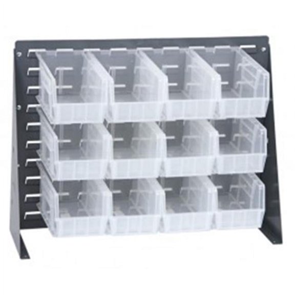 27 x 21 in. Bench Rack with 12 Bins