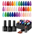 thumbnail image 1 of Set de esmaltes en gel Beetles Shoujo Manga Rainbow, 23 piezas, para mujer, 1 of 6