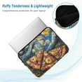 thumbnail image 2 of FORMRS 13"-13.3" Laptop Sleeve Protective Case Soft Carrying Quilted Computer Bag Cover, Starry Pizza, 2 of 7